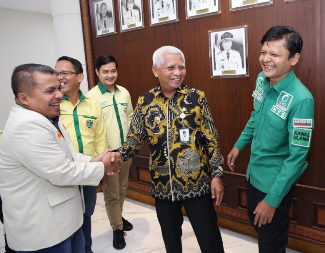 Pertemuan dengan Wakil Gubernur Sumut, Surya di Kantor Gubernur Sumut, Jalan Pangeran Diponegoro, Medan, Jumat (29/8/2025).