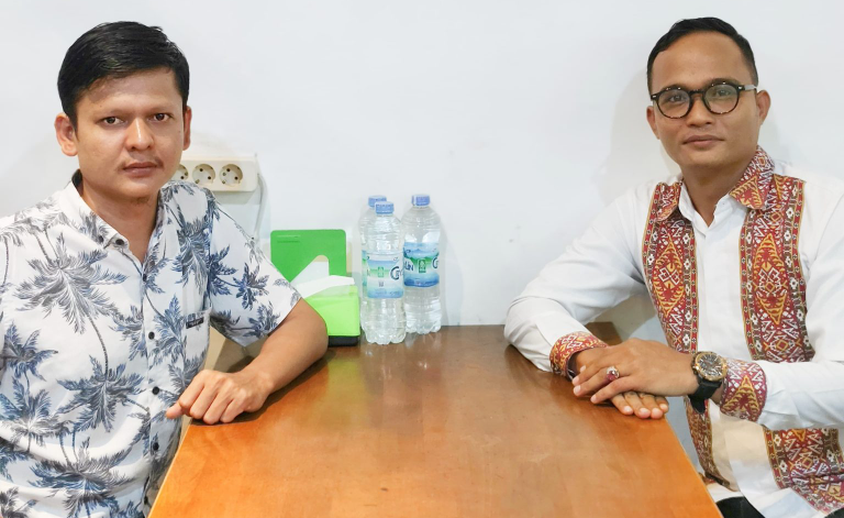 Nurul Yaqin (kiri) dan Septian F Chaniago (kanan). (HO/kaldera)