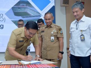 Pemprov Sumut Terima Penyerahan Operasional Jalan Pendukung Stadion Utama dari BBPJN