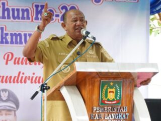 Bupati Langkat Syah Afandin