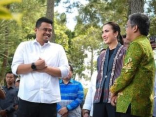 Raih Greencard, Bobby Nasution Ajak Semua Pihak Jaga Geopark Kaldera Toba