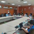 Rapat lanjutan pembahasan Ranperda PPK bersama PT KIM dan Pelindo di DPRD Kota Medan, Selasa (9/9/2025).