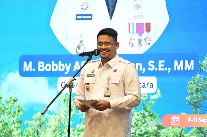 Gubernur Sumatera Utara (Sumut) Bobby Nasution