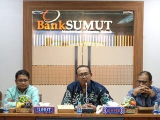 Taspen Apresiasi Bank Sumut sebagai Mitra Bayar Pensiun Terbaik