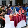 Pelantikan PKC PMII Sumut Masa Khidmat 2025–2027 di Aula Raja Inal Siregar, Kantor Gubernur Sumut, Jalan Diponegoro Nomor 30 Medan, Jumat (12/9/2025).