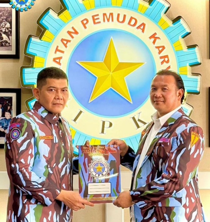 Chandra Lingga resmi ditunjuk sebagai Ketua Dewan Pimpinan Daerah (DPD) Ikatan Pemuda Karya (IPK) Kota Medan untuk periode 2025-2030.