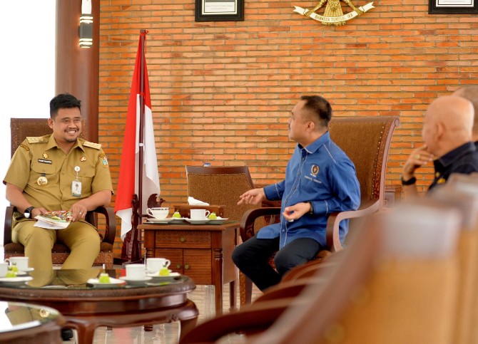 Gubernur Sumatera Utara (Sumut) Muhammad Bobby Afif Nasution mengapresiasi hubungan baik dan kolaborasi antara pemerintah dan insan pers.