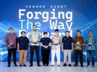 PT Indonesia Asahan Aluminium (INALUM) menggelar Vendor Event 2025 dengan tema “Forging the Way Forward: Menjalin Sinergi untuk Pertumbuhan Bersama yang Berkelanjutan” di Ballroom Kantor Pusat INALUM, Kuala Tanjung, Kamis (2/10)