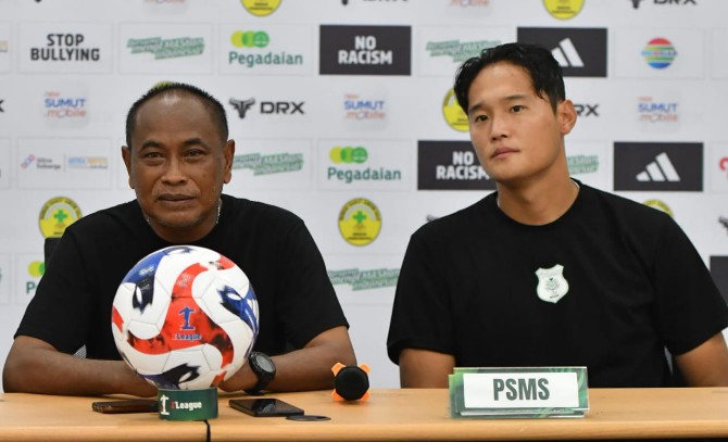 PSMS Medan menargetkan kemenangan saat menjamu Sriwijaya FC pada laga Liga 2 di Stadion Utama Sumatera Utara, Sabtu (4/10/2025) sore.