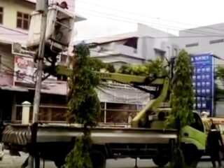 Dinas Perhubungan (Dishub) Kota Medan mencatat telah melakukan pemasangan dan perawatan sebanyak 95.369 titik Lampu Penerangan Jalan Umum (LPJU) di seluruh Kota Medan dari Januari hingga September 2025.