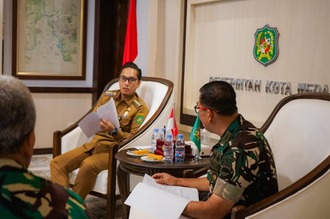 Wali Kota Medan, Rico Tri Putra Bayu Waas menyatakan dukungannya terhadap pelaksanaan TNI Manunggal Membangun Desa (TMMD) yang akan dilaksanakan di wilayah Kota Medan.