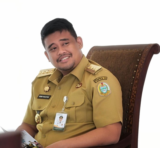 Gubernur Sumatera Utara (Sumut) Bobby Nasution