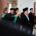 Bupati Deli Serdang Asri Ludin Tambunan melantik Dedi Maswardy sebagai Sekretaris Daerah (Sekda) Kabupaten Deli Serdang di Aula Cendana, Kantor Bupati Deli Serdang, Kamis (9/10/2025).