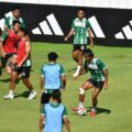 Pemain PSMS Medan saat melakukan latihan persiapan menghadapi Persikad Depok di Stadion Utama Sumut, Sabtu (11/12025). PSMS Medan menargetkan menang dalam laga tersebut. Foto: dokumen Media Officer PSMS Medan