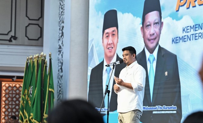 Gubernur Sumut Muhammad Bobby Afif Nasution