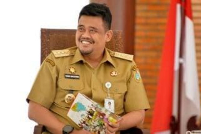 Gubernur Sumut Bobby Nasution