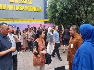 Pansus Kawasan Tanpa Rokok (KTR) DPRD Medan saat mengunjungi USM. Foto: Reza Sahab/kaldera.id