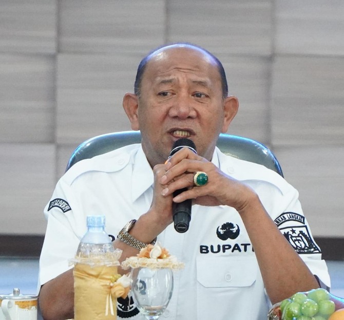 Bupati Langkat Syah Afandin (foto: Dinas Kominfo Langkat)