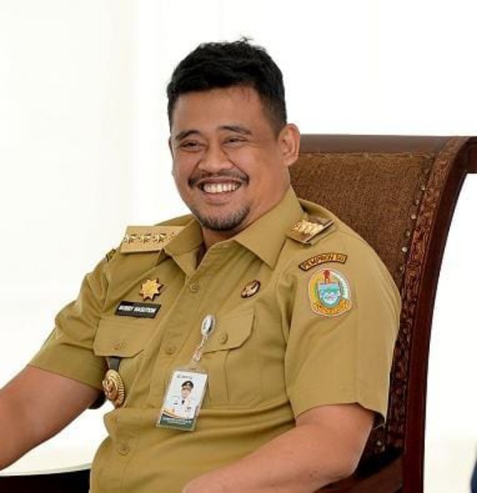 Gubernur Sumatera Utara M Bobby Afif Nasution
