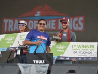 Lari Lintas Alam Trail of The Kings Danau Toba Berakhir, Tuan Rumah Domaninasi Tiga Besar
