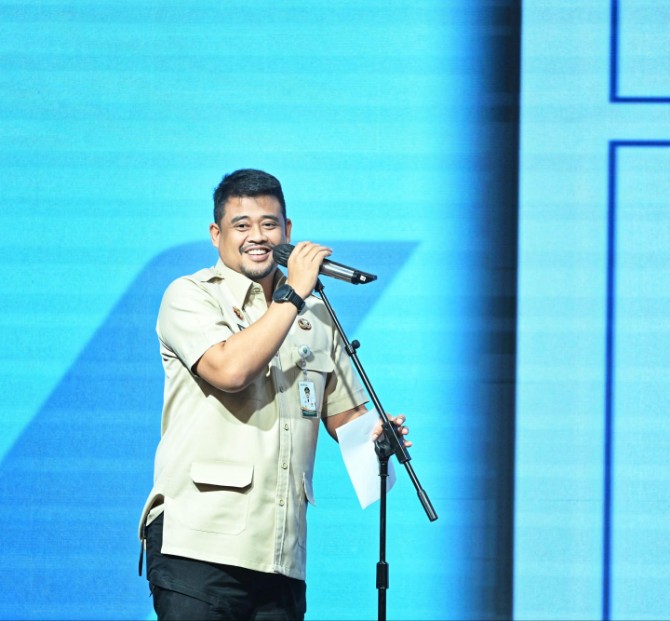 Gubernur Sumatera Utara (Sumut) Muhammad Bobby Afif Nasution