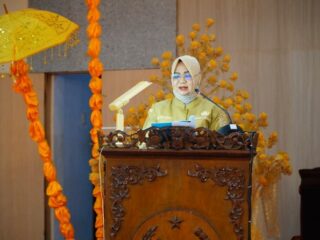 Wakil Bupati Tiorita Br. Surbakti