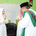 Peringatan Hari Santri Nasional (HSN) 2025 tingkat Kabupaten Langkat berlangsung khidmat di halaman Pondok Pesantren Nurul Amal, Kecamatan Kuala, Rabu (22/10/2025).