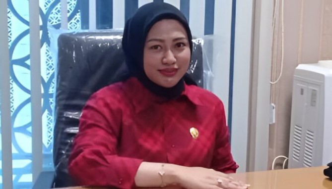 Ketua DPRD Sumatera Utara (Sumut) Erni Aryanti Sitorus