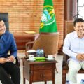 Gubernur Sumut Bobby Afif Nasution bersama Ketua Kadin Sumut Firsal Dida Mutiara. Foto: Dinas Kominfo Sumut