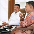 Gubernur Sumatera Utara Bobby Afif Nasution saat bertemu dengan Kepala BI Medan dan Kadin. Foto: dokumen Dinas Kominfo Sumut