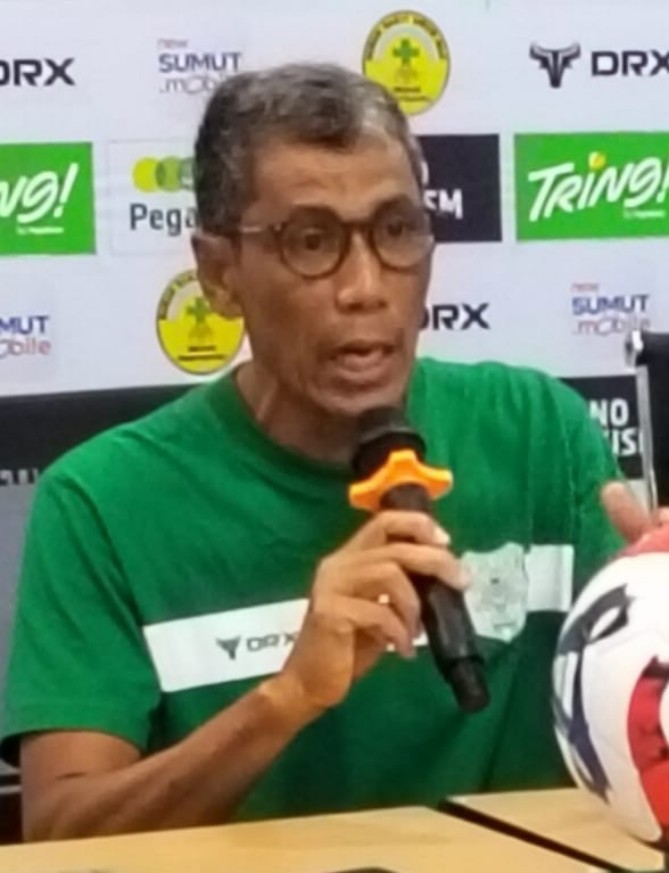 Pelatih PSMS Welliansyah