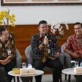 Gubernur Sumatera Utara Bobby Nasution saat menghadiri konfrensi pers bersama wartawan di Kantor Gubernur Sumatera Utara, Kamis (30/10/2025). Foto: Dinas Kominfo Sumut