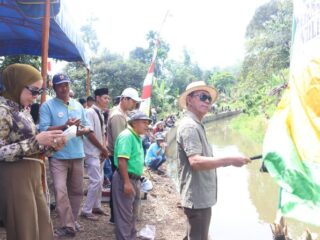 Rangkaian HUT Tapsel Ke 75, Bupati Gus Irawan Meriahkan Lomba Mancing