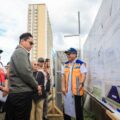 Wali Kota Medan Rico Waas meninjau lokasi Kolam Retensi di Kecamatan Medan Selayang, Selasa (18/11/2025). Foto; IST