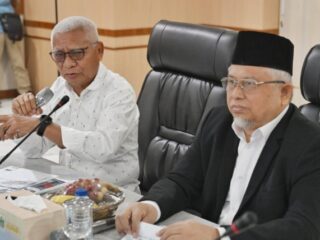 Wagubsu Paparkan Kondisi Terkini Daerah Terdampak Bencana kepada Komisi VIII