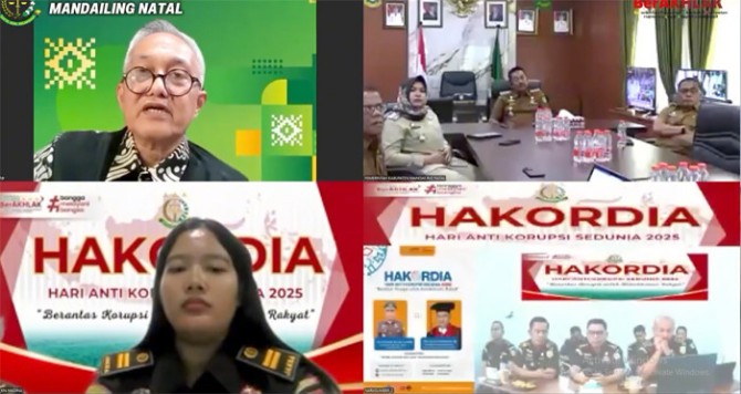 Rangkaian peringatan Hari Anti Korupsi Sedunia (HAKORDIA) tahun 2025 di Kejaksaan Negeri Mandailing Natal (Kejari Madina) menyajikan diskusi tajam mengenai konsekuensi hukum berat bagi pelaku korupsi di tengah situasi bencana.