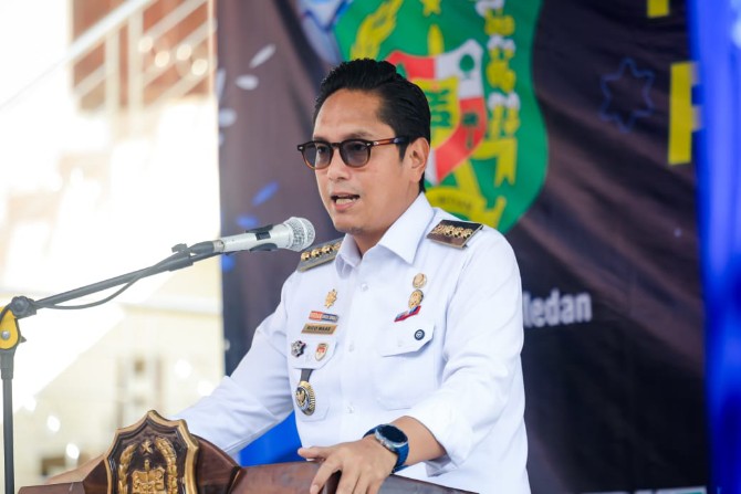 Wali Kota Medan Rico Tri Putra Bayu Waas
