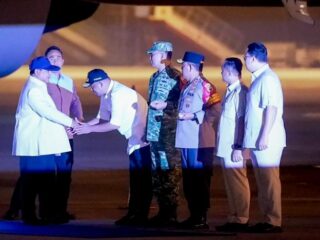 Presiden Prabowo Tiba di Kualanamu, Lanjutkan Peninjauan Banjir dan Longsor di Sumut dan Aceh