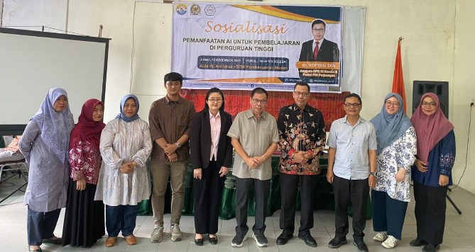 Anggota Komisi X DPR RI dr Sofyan Tan menggelar sosialisasi tentang pemanfaatan Artificial Intelligence (AI) untuk pembelajaran di level Perguruan Tinggi.