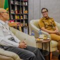 Wali Kota Medan Rico Waas saat menerima kunjungan Kepala Bapas Kelas 1 Medan di Balai Kota, Selasa (16/12/2025). Foto; dokumen Dinas Kominfo Medan