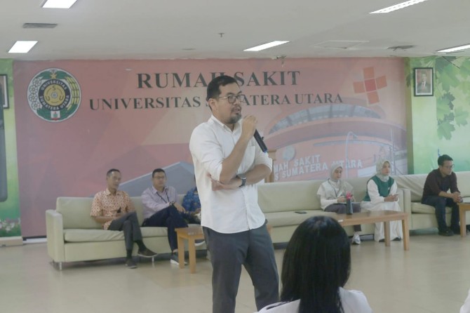 Direktur RS USU, dr. Muhammad Rizki Yaznil, M.Ked (OG), Sp.OG, Subsp. Onk.