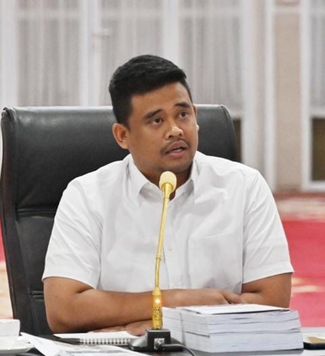 Gubernur Sumatera Utara Muhammad Bobby Afif Nasution