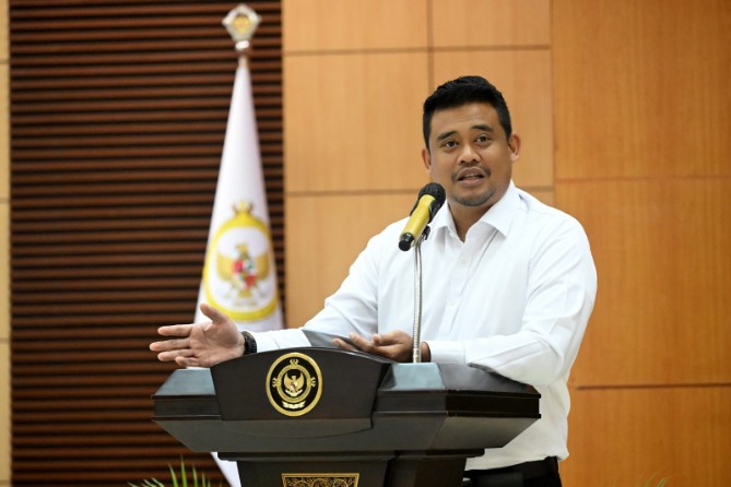 Gubernur Sumatera Utara (Sumut) Muhammad Bobby Afif Nasution