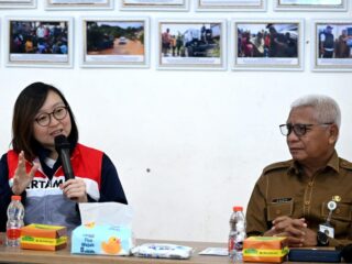 Wagub Sumut Terima Bantuan Pertagas untuk Korban Bencana di Sejumlah Daerah