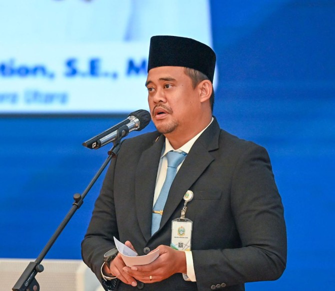 Gubernur Sumatera Utara Muhammad Bobby Afif Nasution