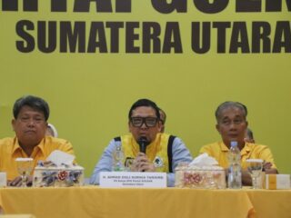 Partai Golkar Sumatera Utara menggelar Rapat Pleno pengurus. Ada sejumlah hal yang dibahas salahsatunya terkait jadwal pelaksanaan Musyawarah Daerah (Musda).
