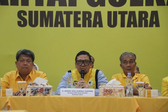Partai Golkar Sumatera Utara menggelar Rapat Pleno pengurus. Ada sejumlah hal yang dibahas salahsatunya terkait jadwal pelaksanaan Musyawarah Daerah (Musda).