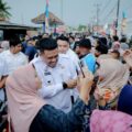 Gubernur Sumut Bobby Afif Nasution saat menghadiri pemberian penghargaan terkait swasembada pangan dari Presiden Prabowo Subianto