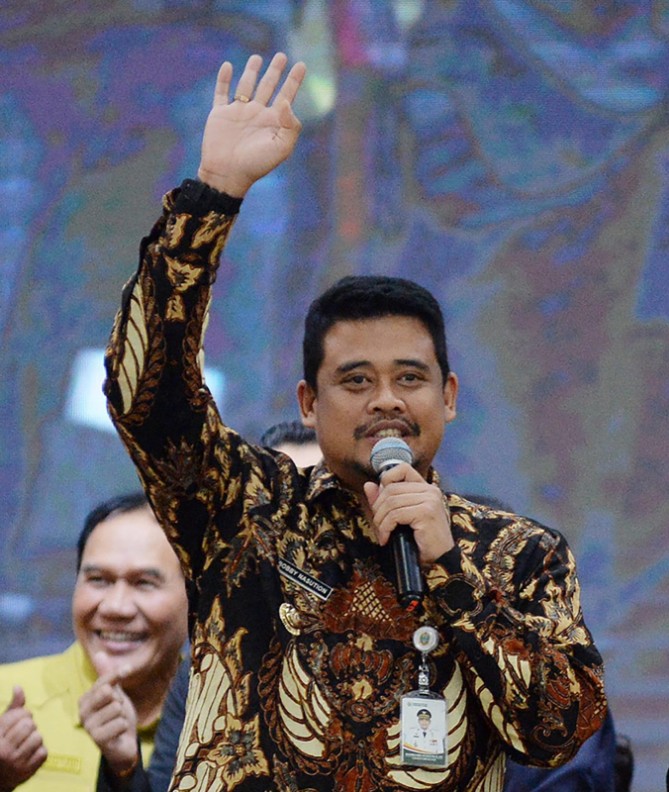 Gubernur Sumatera Utara Muhammad Bobby Afif Nasution