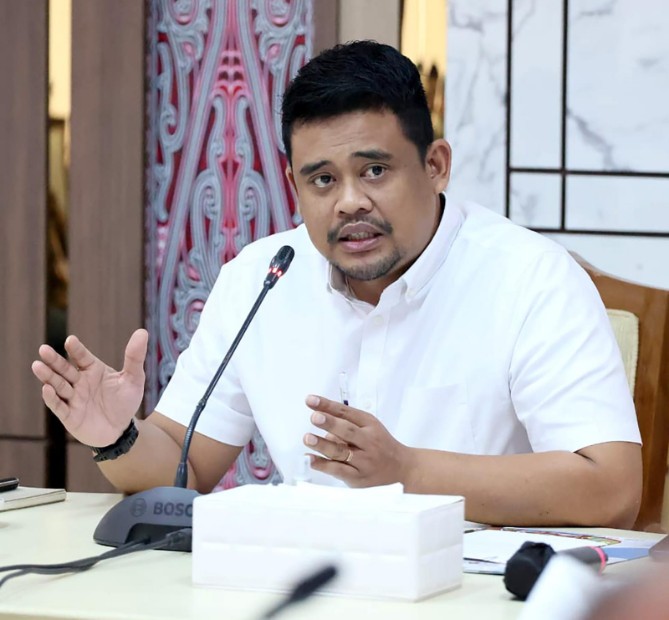 Gubernur Sumatera Utara Bobby Nasution